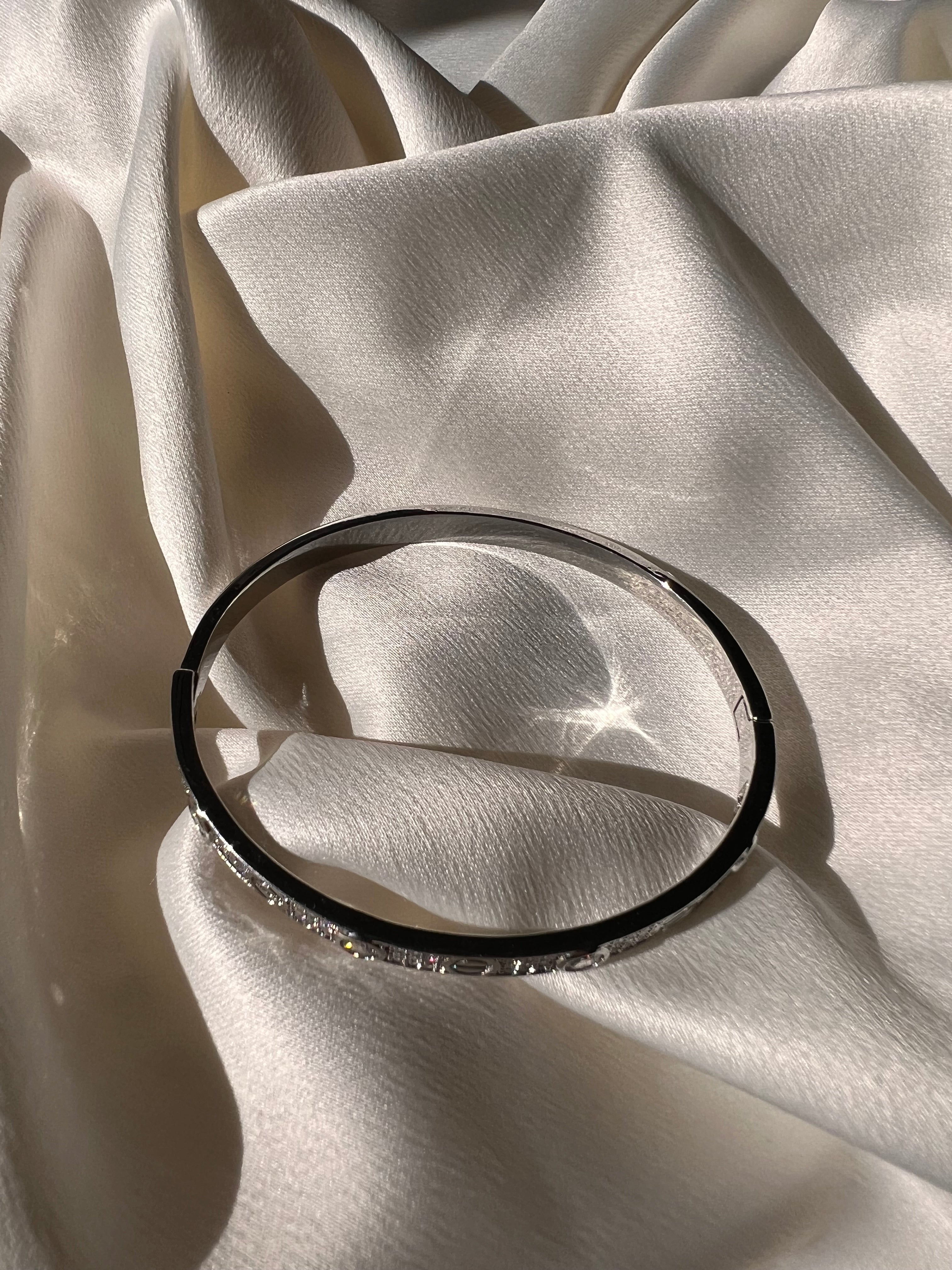 Bracelete Cravejado Zircônia