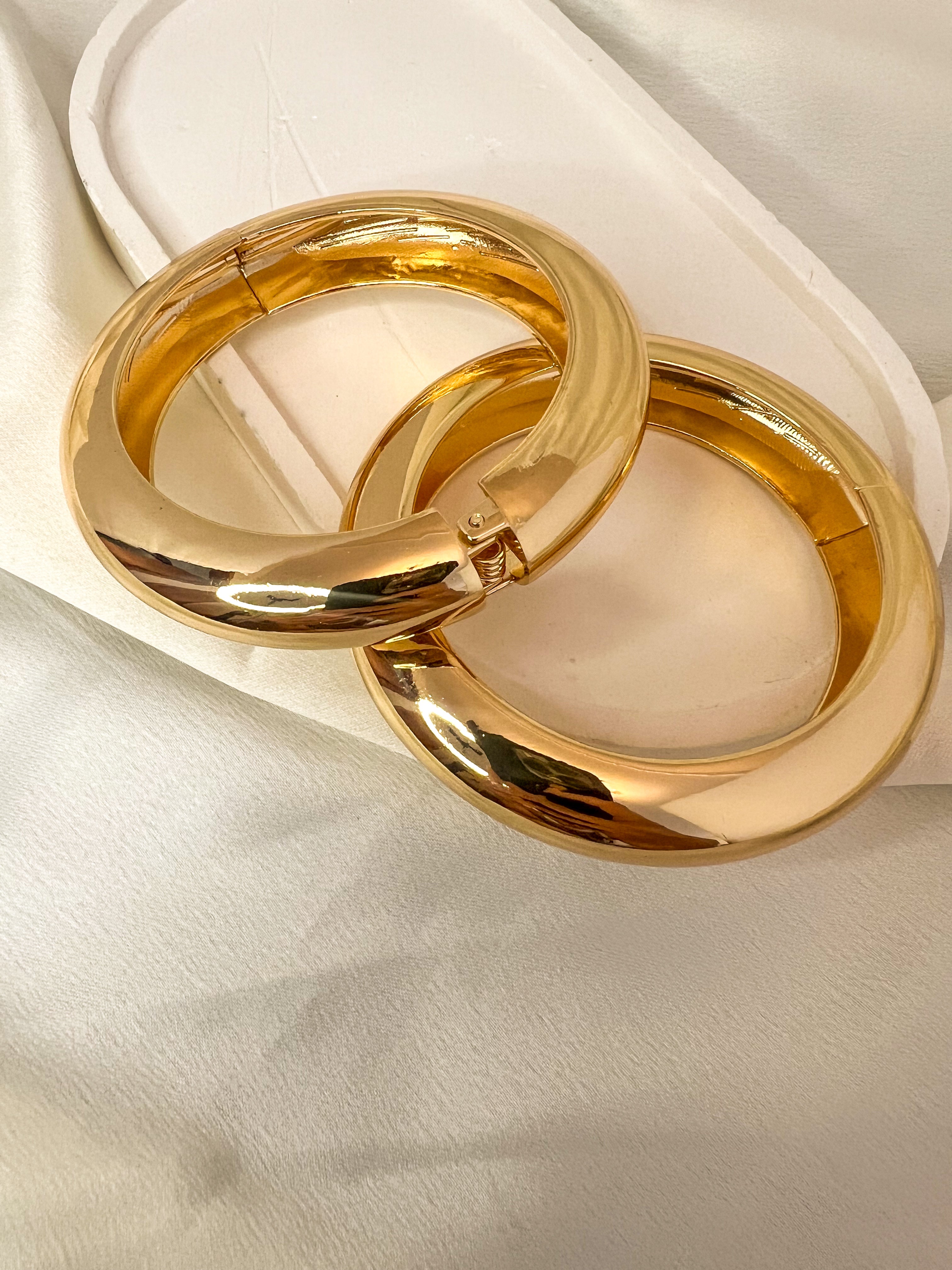 Bracelete Oval Dourado