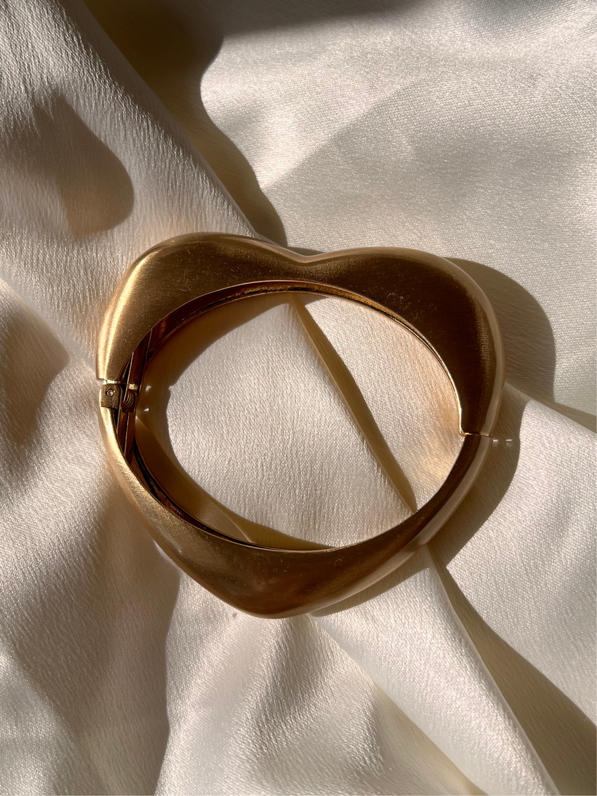 Bracelete Coração Dourado
