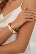 Bracelete Oval Dourado